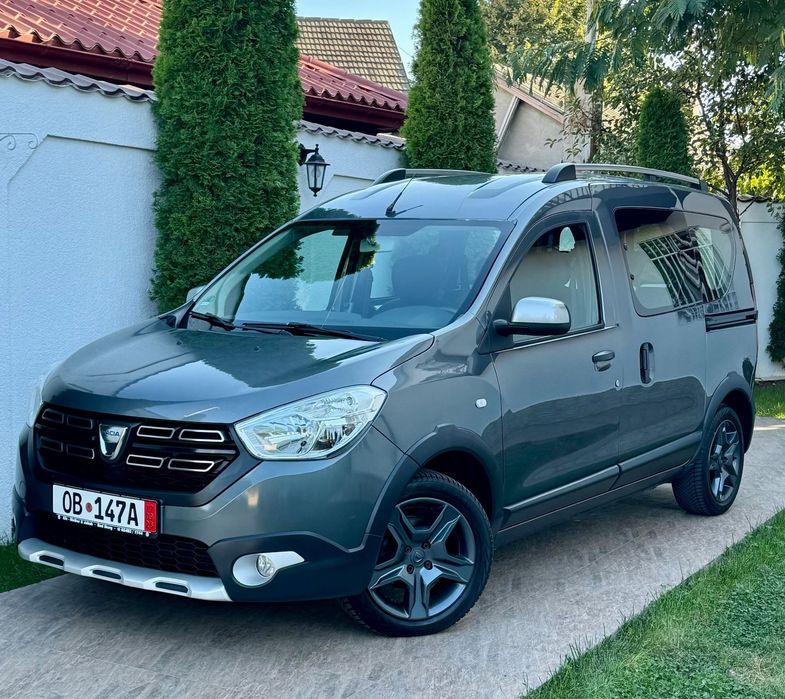 Dacia Dokker STEPWAY//1.5 diesel/ 90 Cp/ 5 locuri / FĂRĂ DAUNE / KM REALI !