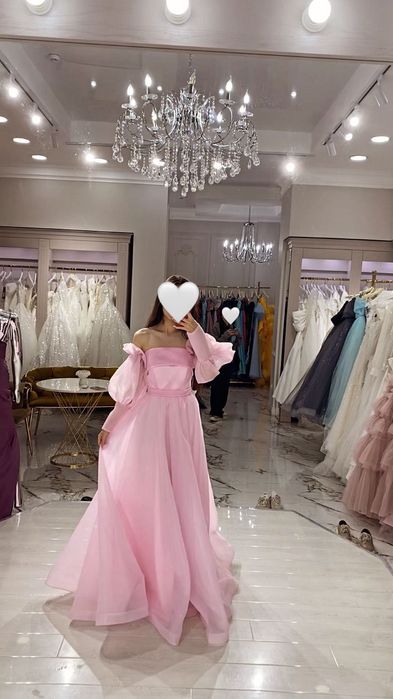 Вечернее платье пышное