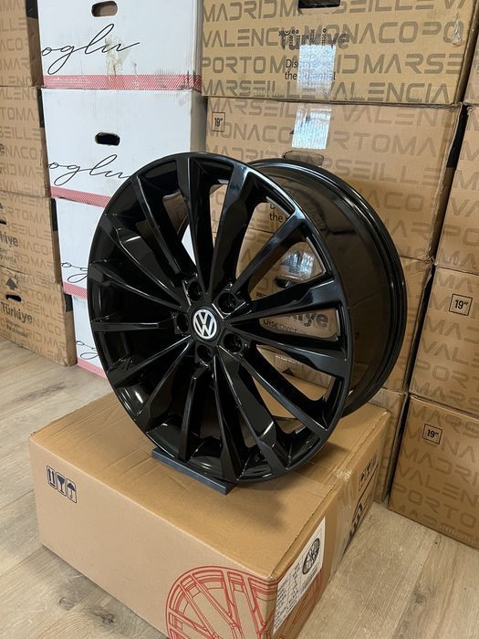 Jante R19 5x112 Stil GTI Noi VW Golf 5 6 7 8 Passat B6 B7 B8 Tiguan Touran Arteon Jetta T-Roc ID3 ID4 Skoda Octavia Superb Kodiaq Audi A3 A4 A5 A6