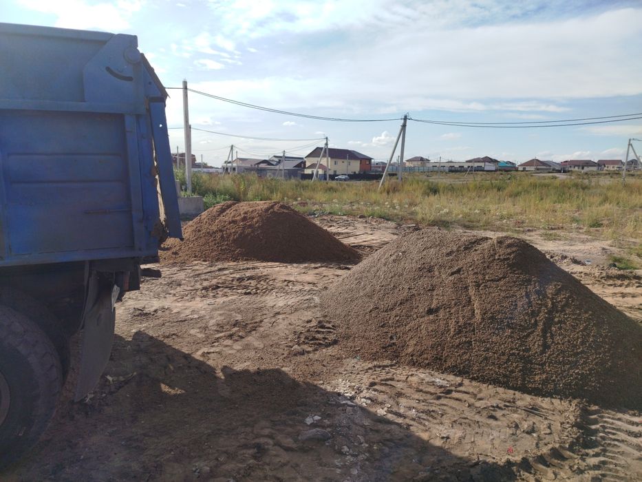 Баласт, песок, щебень, отсев