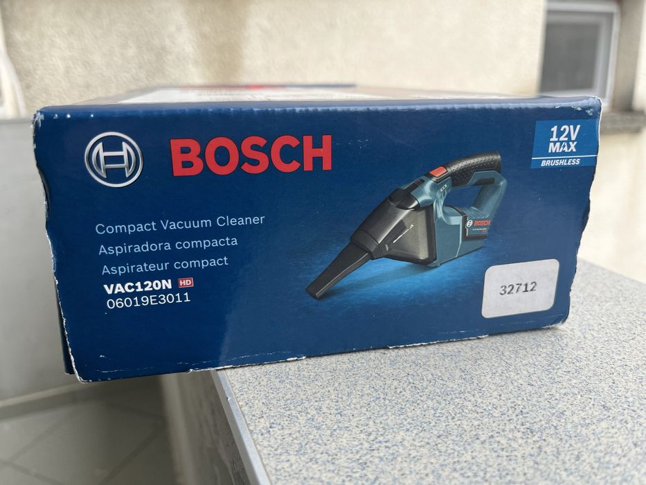 Bosch безжична прахосмкачка VAC 120n