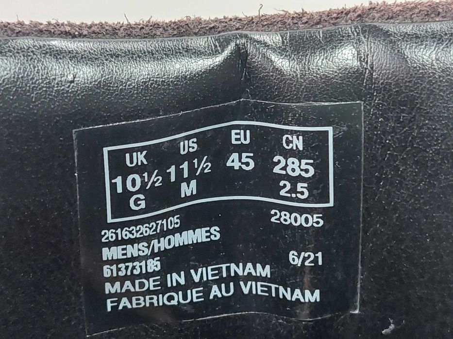 CLARKS Topton Mid-Естествена кожа(Като Нови)-№45