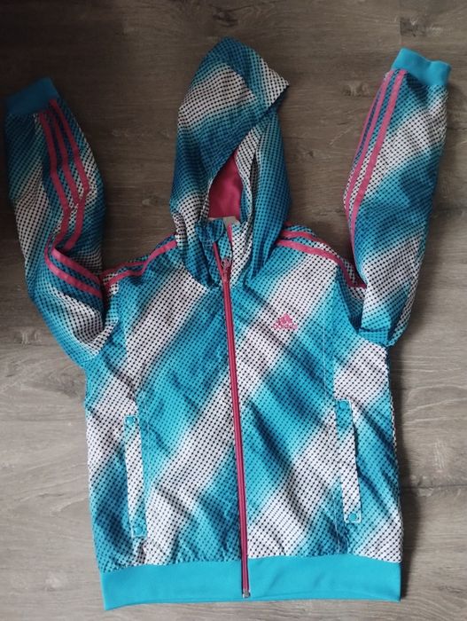 Geaca Adidas fetiță măr 140