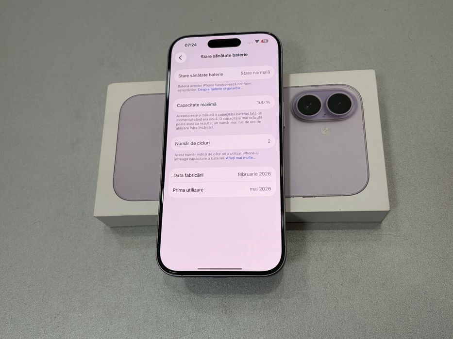 Iphone 17, 256 gb, Lavender, la cutie