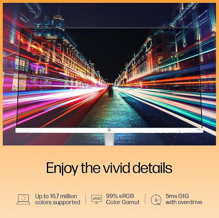 Монитор HP 23.8" 524sw, IPS LED, Full HD, 60Hz, 5ms, HDMI, Бял

Монито