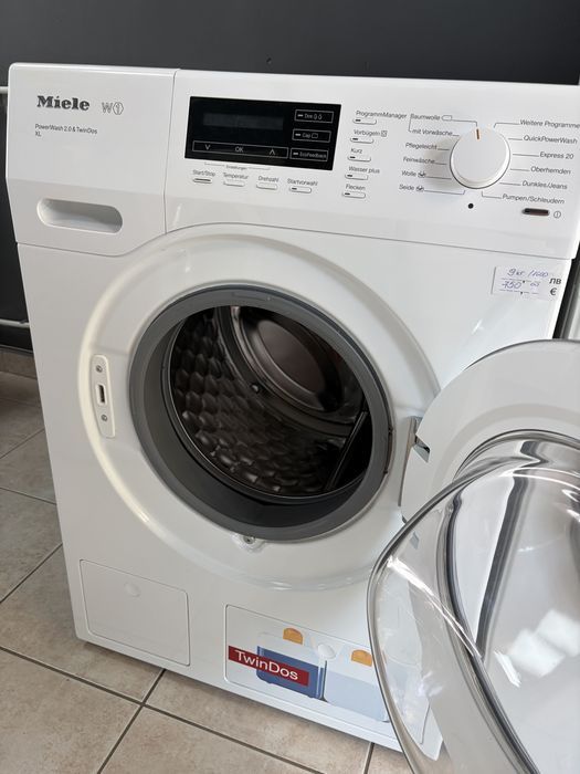 Miele WKH 132 XL/ TwinDos /PowerWash/ 9 kg . Пералня произведена в Германия/24 мес гаранция
