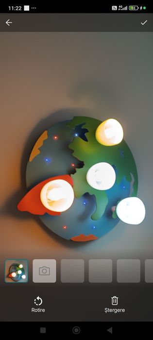 Plafoniera dormitor copil