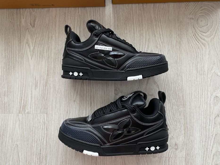 Louis Vuitton Skate Sneaker Black 40