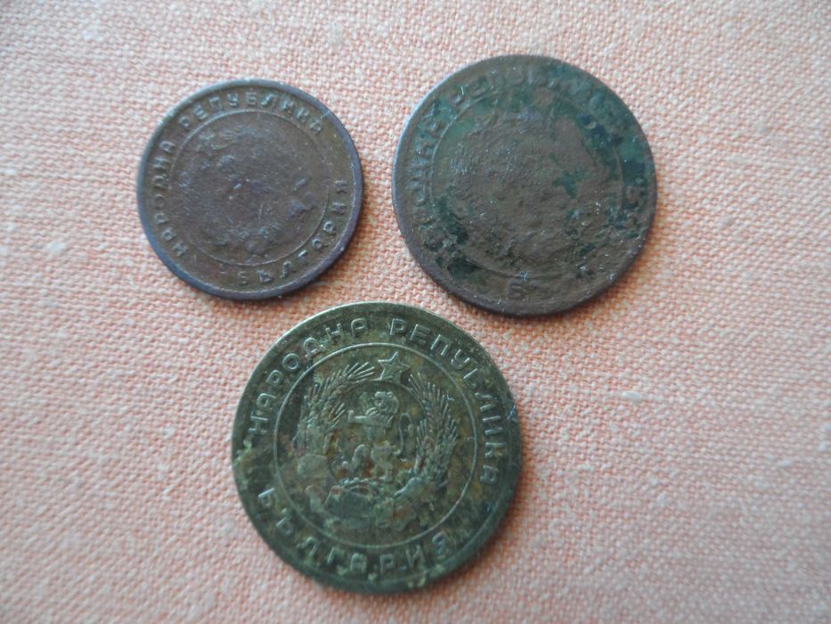 Монети от 1951  , 1954 и 1912 г.