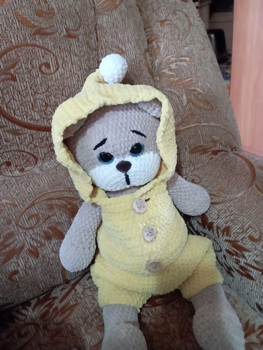 Мягкие игрушки ручной работы.