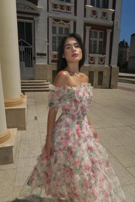 Миди рокля Rosa Belle последен Л