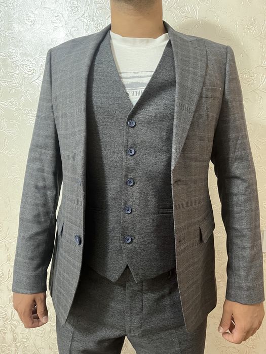 Костюм шалбар жакет тройка