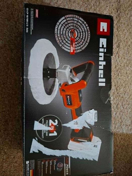 Mașină de șlefuit/polizor fără fir Einhell CE-CP 18/180 Li E-Solo Power X-Change