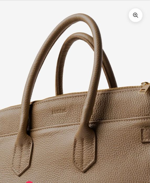 Madbag Birkimad луксозна италианска чанта от естествена кожа