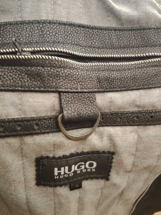 Мъжко кожено яке Hugo 2XL