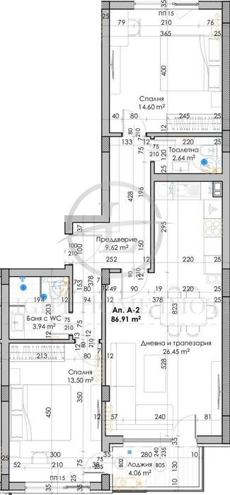 Продава се Тристаен апартамент в Пловдив, Кючук Париж - 100 кв.м за 796 €/кв.м - Снимка #2