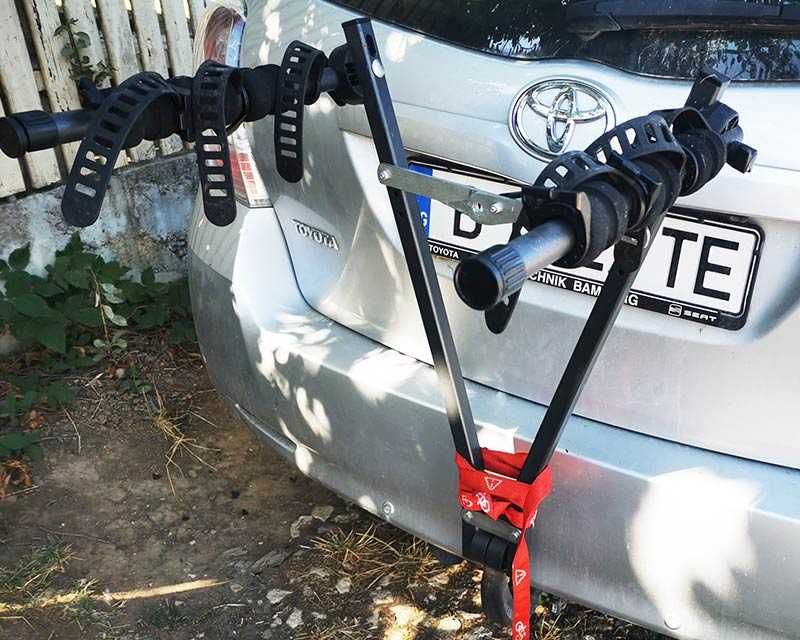 Велобагажник за 3 велосипеда за теглич за автомобил стойка