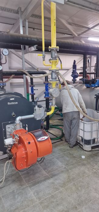 Ремонт паровых и водогрейных  котлов