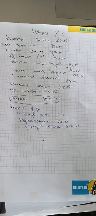 БМВ  Х5 е50 на части