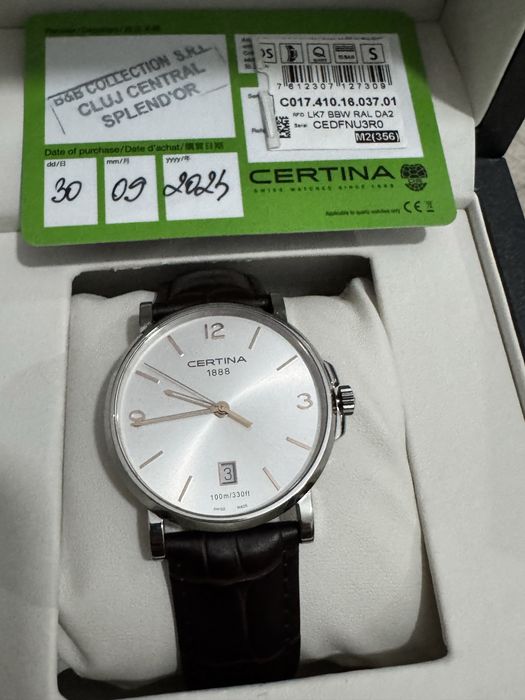 Ceas Certina Ds quartz