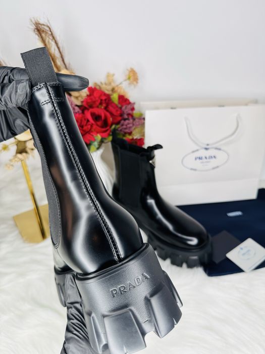 !SALE! Ghete Prada - piele naturala 100% premium prezentare completa