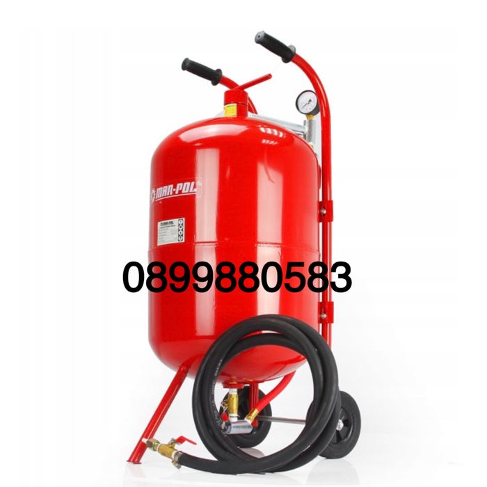 Пневматична пясъкоструйка 76 литра Mar-Pol