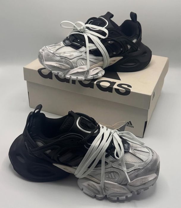 Нови дамски маратонки Adidas XLG Runner Deluxe black/white