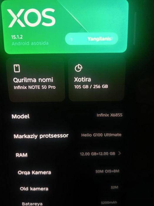 Infinix note 50 pro