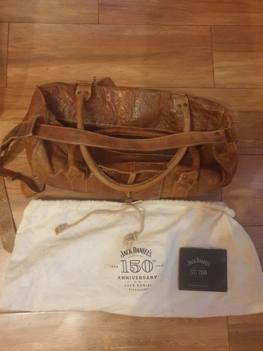 Юбилеен ръчно изработен кожен сак 150 г.