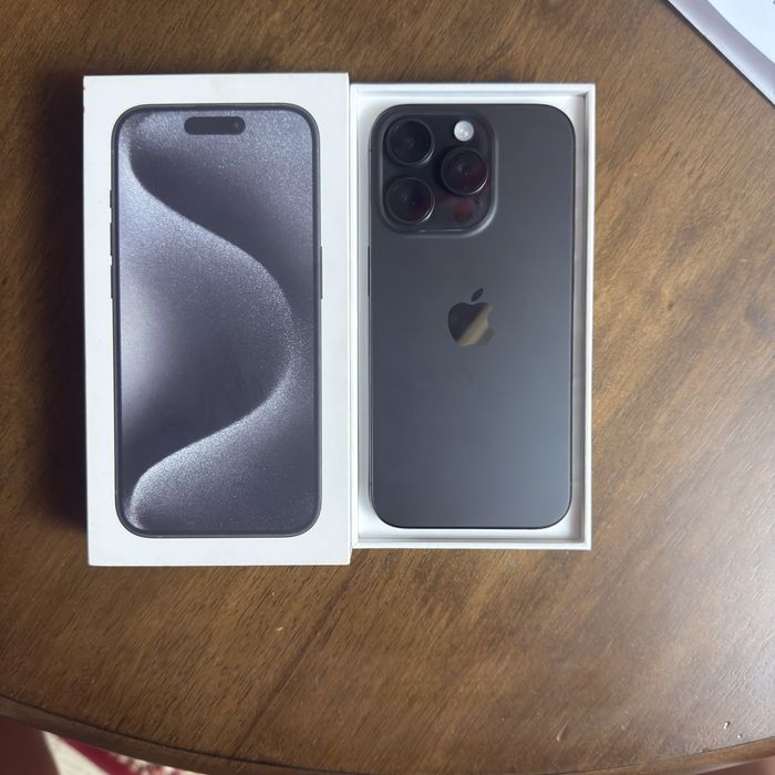 iPhone 15 Pro 256 GB – Doar desigilat, stare impecabilă