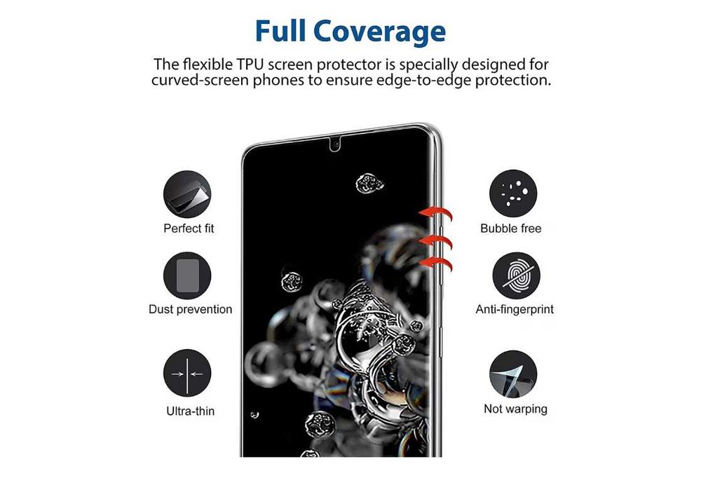 Folie Silicon Ecran Motorola Edge 30 Fusion, Edge 30 Neo, E22s