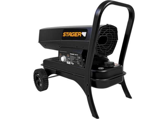 Tun de aer cald Stager PLUS-K80W motorina ardere directa, Putere 20kW