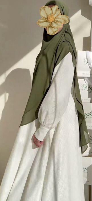 Химара, хиджаб, большой длинный платок(черный)