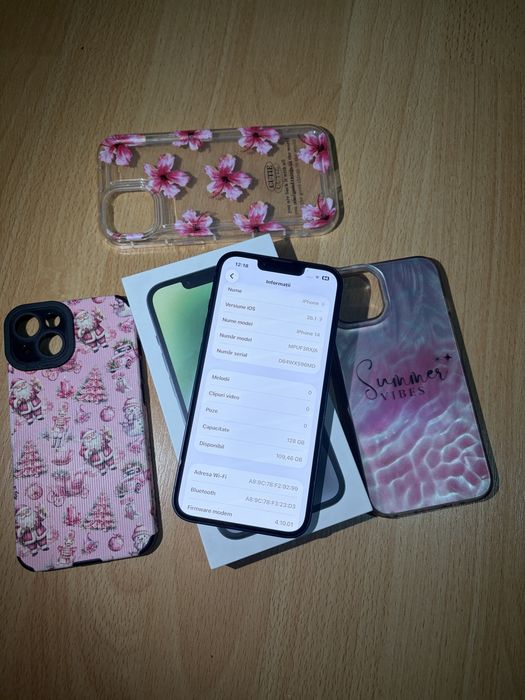 iPhone 14 Midnight 5G Impecabil 128 GB, Liber De Retea, 11,16,17 Pro