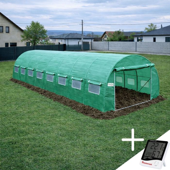 Solar grădină profesional Cortis 4x8 m, 186 g / m² - Transport gratuit