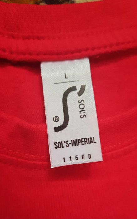 Червена тениска Кока-кола, L