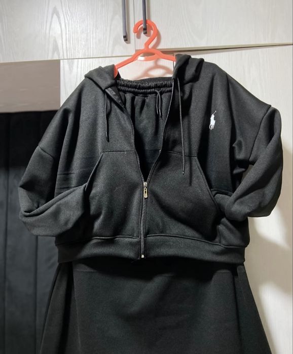 двойка Плотная юбка осень-зима, новый размер 46