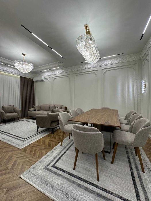 Квартира в нов Жк Gardens Residence  Ташкент Сити С мебелью и техникой
