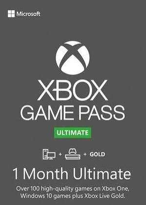 Xbox gamepass ultimate 1 месяц дёшево