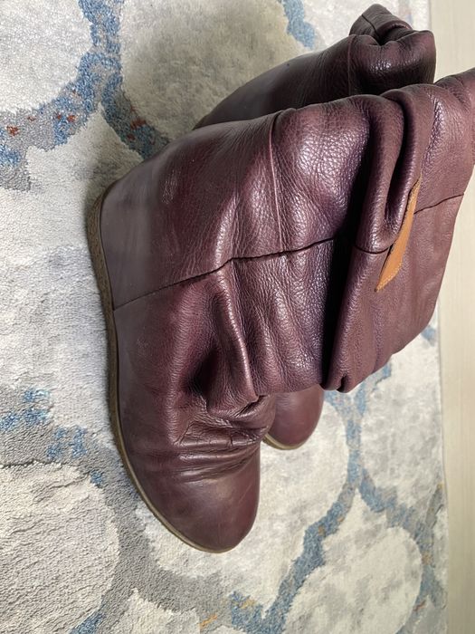 Продаю кожаные сапожки