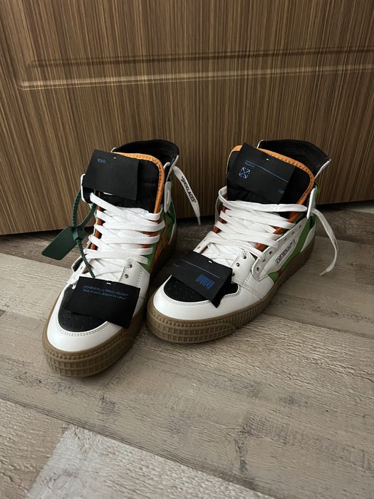 OFF-White Off-court 3.0 High-Top Sneaker White Green