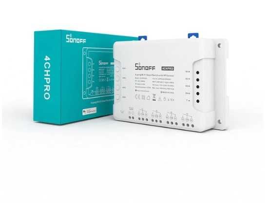 Releu WiFi SONOFF 4CHPROR3 – 4 Canale, RF, Alexa, Smart Home