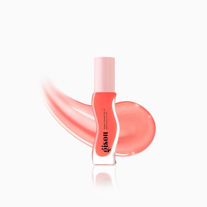 Honey Infused Lip Oil, Bee-llini Peach, нов