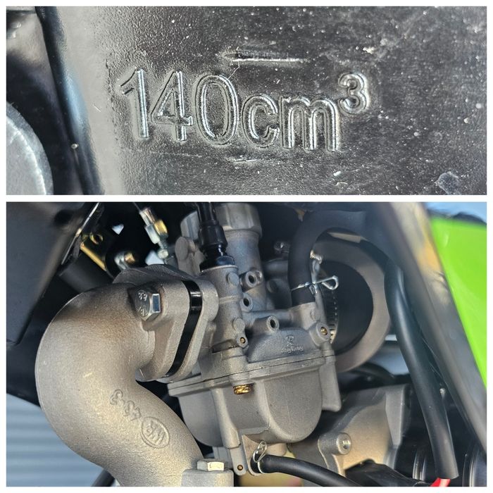 Cross Adler 140cc Bord digital LCD