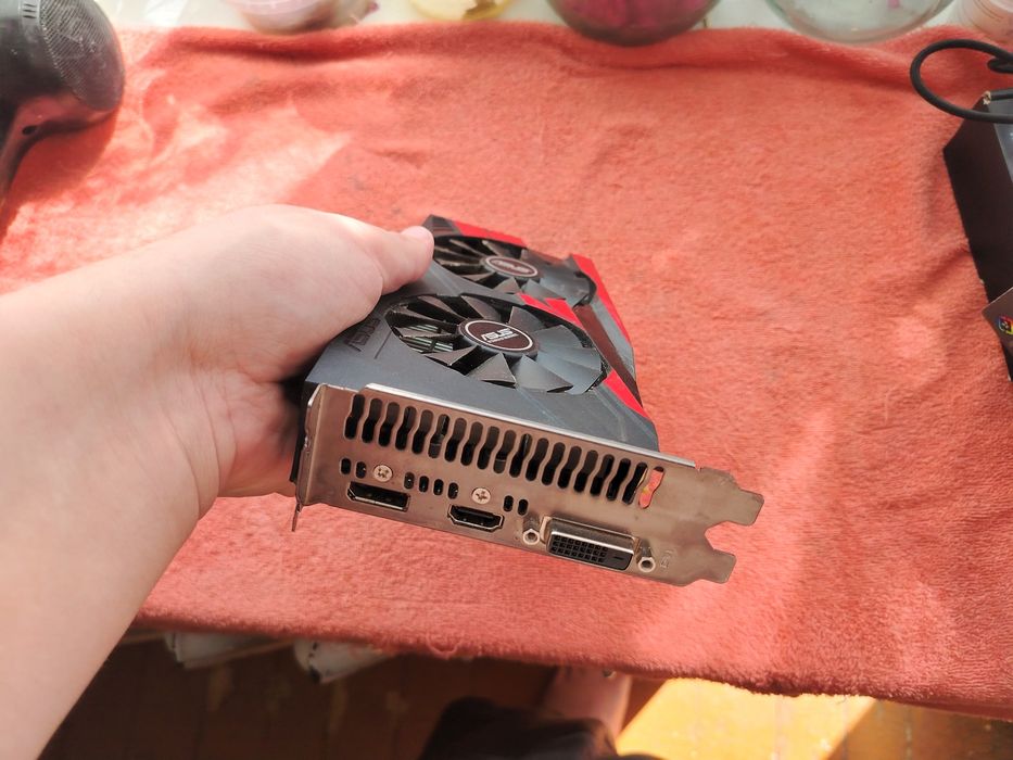 Видеокарта GTX 1050ti asus