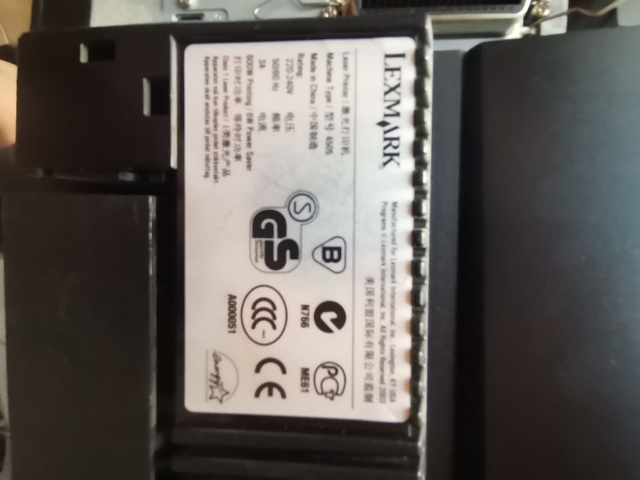 Принтер:Lexmark4505