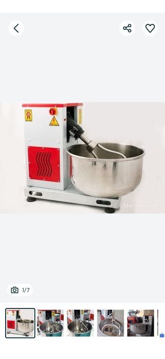 Тестомешалка, Ҳамир қорадиган,Тестоместитель BARBAROS Turkiya