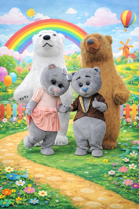 Ayiqlar, ayiq Медведи аниматоры sotiladi, tayyor biznes