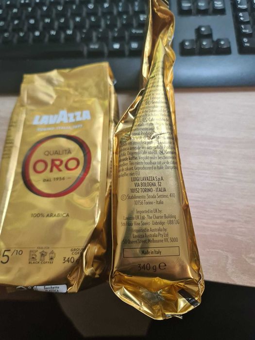 Cafea Lavazza macinata ORO 340g – aurie