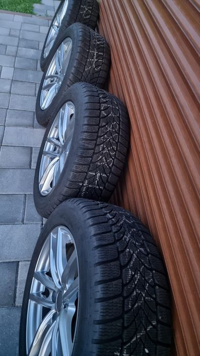 Jante 17"Bmw g30 Cauciucuri iarnă 7mm Stare Nouă Import Germania